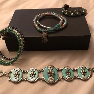Von Maur Turquoise Costume Jewelry Collection
